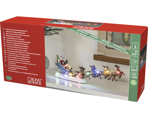 Konstsmide juldekoration med LED-belysning i produktförpackning
