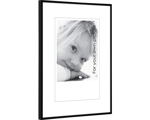 Aluminiumram aluminium mattsvart 40x50cm Aluminiumram aluminium mattsvart 40x50cm