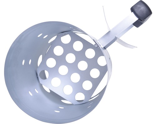 Grilltändare i metall med hål