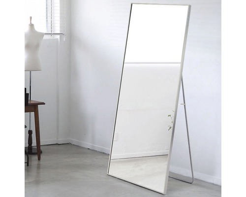 Spegel THE WALL Chicago aluminiumram silver 50x150cm Spegel THE WALL Chicago aluminiumram silver 50x150cm