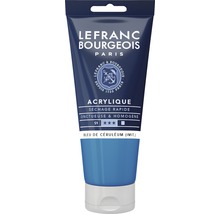 Tub med blå akrylfärg från Lefranc Bourgeois