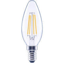 Klar LED-lampa i droppform med E14-sockel