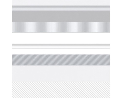 Kakel Dekor Brick Gradient grå vit creme matt 33,15x33,15x0,76cm Tapet med randigt mönster