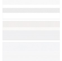 Dekorativa plattor med olika mönster