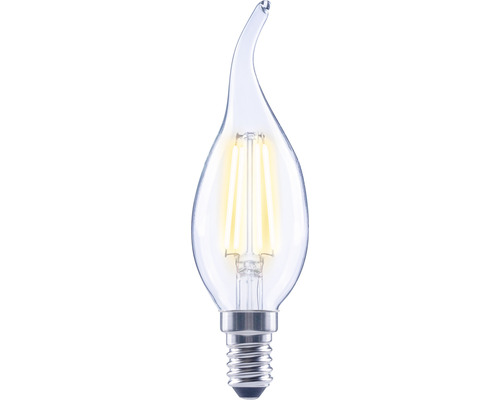 Klar LED-lampa i ljusform