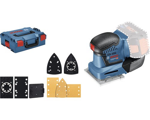 Planslip BOSCH GSS 18V-10 inkl. L-BOXX utan batteri och laddare Planslip BOSCH GSS 18V-10 inkl. L-BOXX utan batteri och laddare