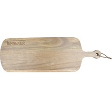 Skärbräda i trä med handtag och Tenneker logotyp
