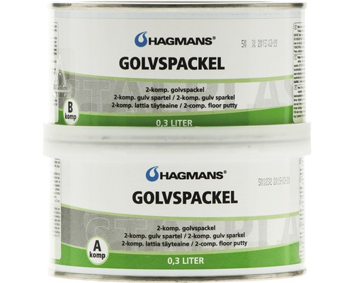 Golvspackel HAGMANS Epoxyspackel 0.6L