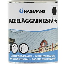 Hagmans takbeläggningsfärg i färgbehållare
