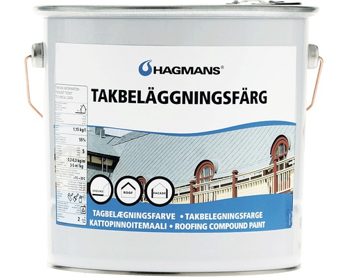 Takbeläggningsfärg vit 4kg