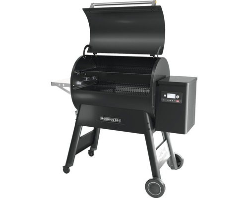Traeger Ironwood 885 grill med öppet lock