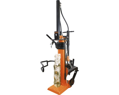 Atika vedklyvare med trädstam