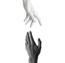 Poster Hands Reach 50x70cm
