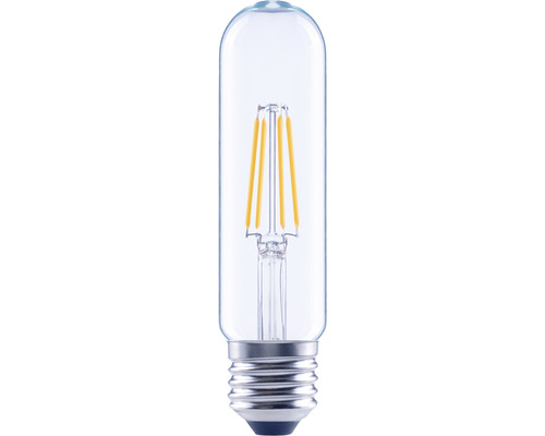 Rörlampa FLAIR LED T32 E27 4W(40W) 470lm 2700K varmvit dimbar klar Klar rörlampa med LED-filament