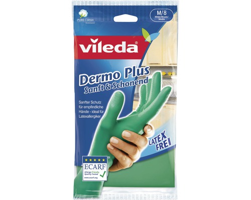 Handskar VILEDA Dermo Plus M-0