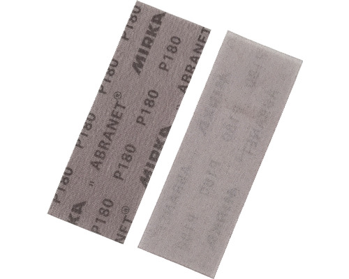 Två slipnätsark Mirka Abranet P180