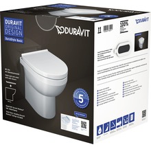 Duravit DuraStyle Basic stående toalett i förpackningskartong