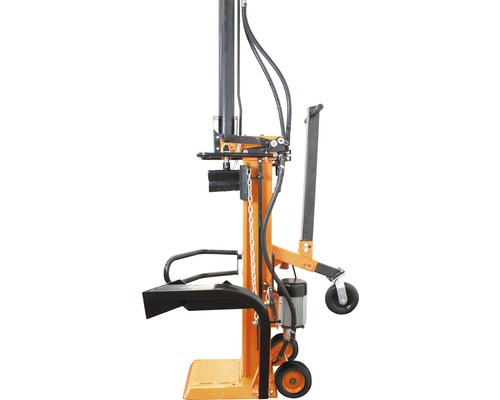 Vedklyv med hjul för transport