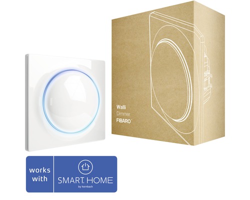 Dimmer FIBARO Walli Z-Wave vit