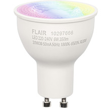 Reflektorlampa FLAIR ViYu LED GU10 6W(50W) 350lm 1800-6500K RGBW flerfärgad-thumb-1