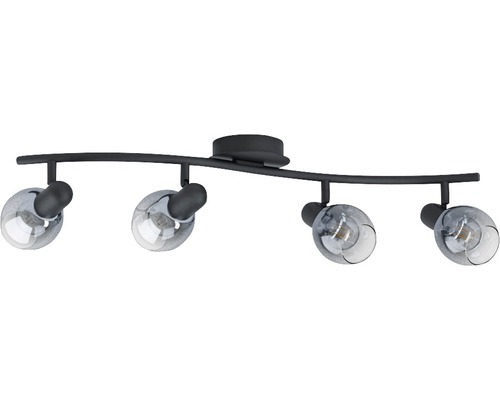 Taklampa med fyra spotlights