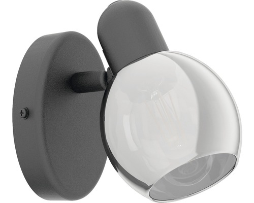 Vägglampa med justerbar spot för inomhusbruk