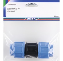 Gelia PEM-koppling av PP, rak, 20 mm
