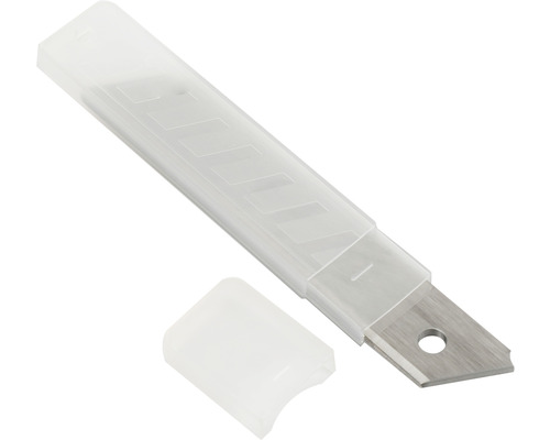 Brytknivblad 110x18mm 5-pack Brytbladsknivar i plastbehållare