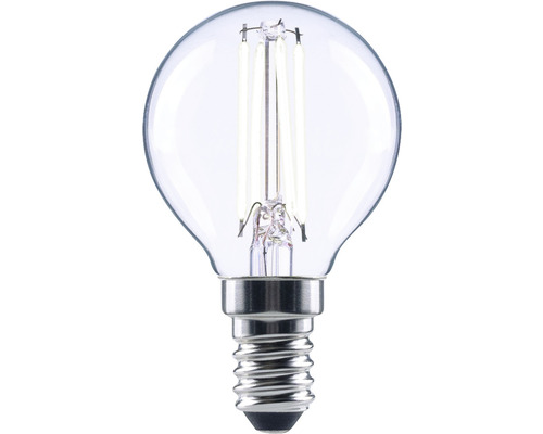Klotlampa FLAIR LED G45 E14 2,2W(25W) 250lm 4000K neutralvit dimbar klar Klotformad LED-lampa med E14-sockel