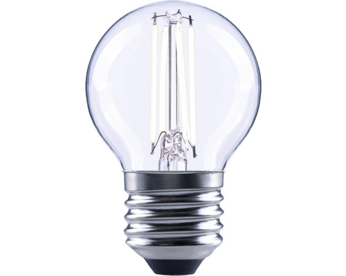 Klotlampa FLAIR LED G45 E27 2,2W(25W) 250lm 4000K neutralvit dimbar klar Klar LED-lampa med E27-sockel