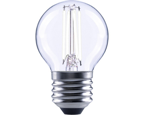 Klotlampa FLAIR LED G45 E27 4W(40W) 470lm 4000K neutralvit dimbar klar LED-lampa med E27-sockel