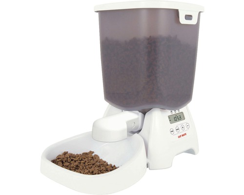 Automatisk foderautomat för katter med digital timer