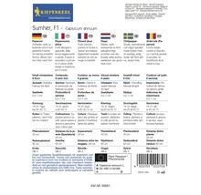 Information om Sumher F1 Capsicum annuum