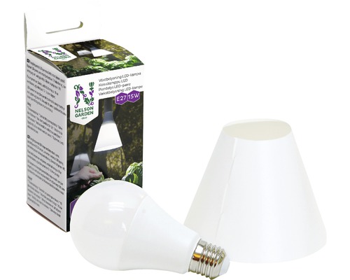Växtbelysning NELSON GARDEN LED-lampa 15W inkl. skärm-0
