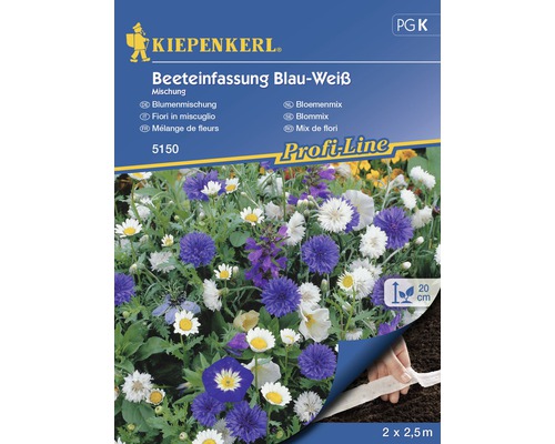 Blomfrö KIEPENKERL Blommix vit/blå-0