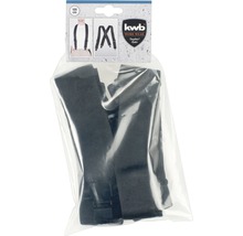Byxor med hängslen av nylon, 100 cm, i förpackning