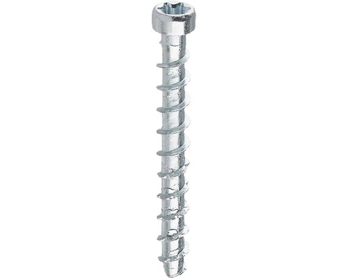 Betongskruv GRABBER CTX 4,5x40mm C1 blankförzinkad 200-pack CTX40Z200 Skruv med Torx-drivning
