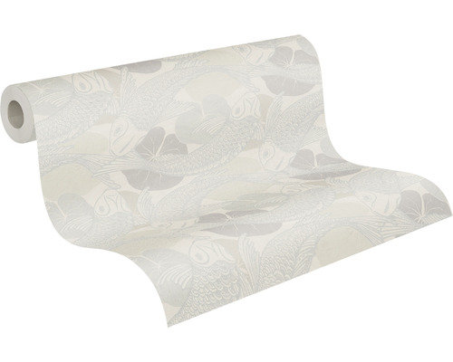 Tapetrulle med fiskmönster