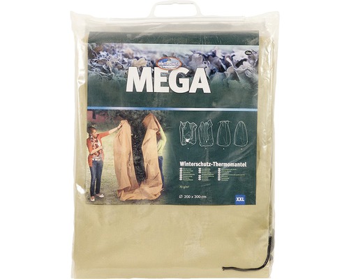MEGA Värmeskydd för vintern i förpackning, storlek 200 x 300 cm