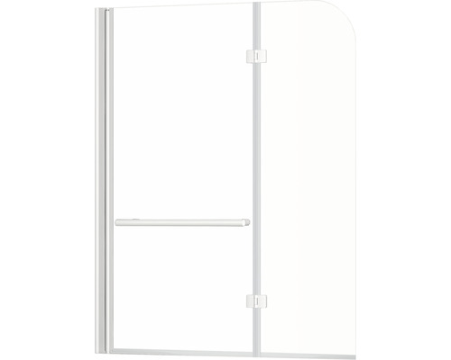 Duschvägg med dörr och handtag