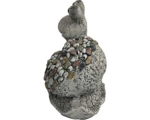 Dekorativ trädgårdsfigur av en uggla i sten