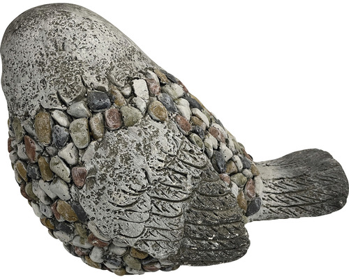 Dekorativ trädgårdsfigur fågel av sten