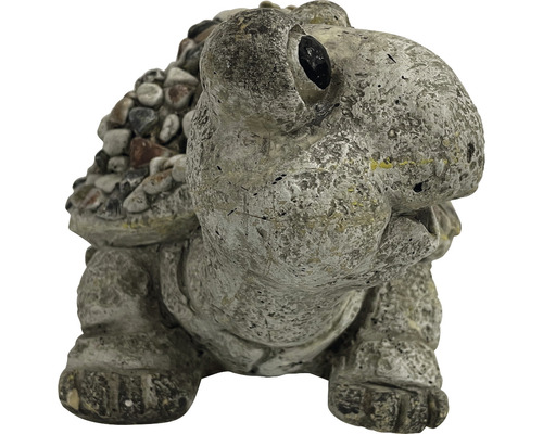 Dekorativ sköldpadda i stengods för trädgården