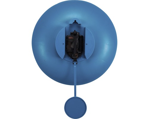 Baksida av en pendelklocka för väggmontering