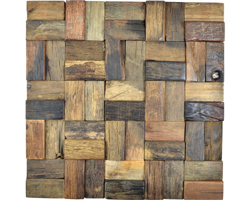 Mosaik BOWD 25 Old Wood 30x30 cm parkett trä
