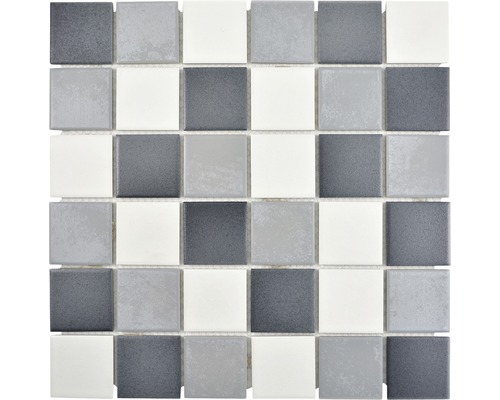 Mosaik keramik grå mix matt 30,6x30,6 cm CD 216
