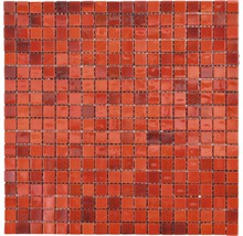 Mosaik glas GM MRY 300 röd 29,5 x 29,5 cm-thumb-0