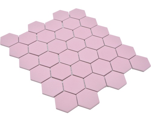 Sexkantiga mosaikplattor av keramik