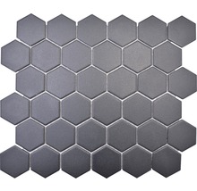 Sexkantiga mosaikplattor