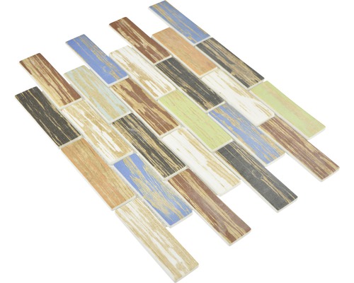 Mosaikplatta i trädesign